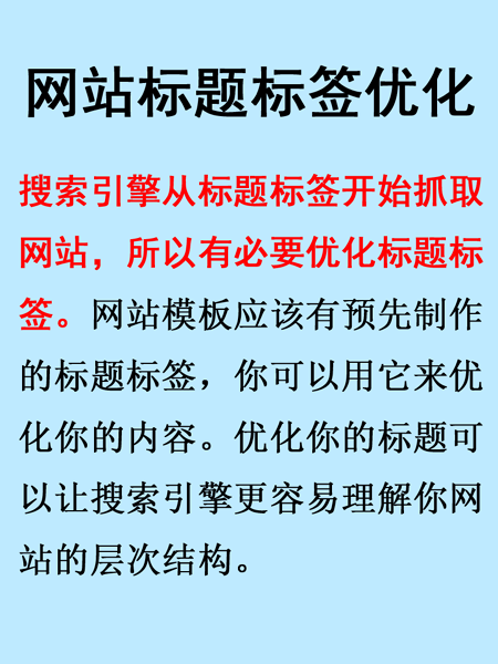 網站托管要做好網站標題標簽優化